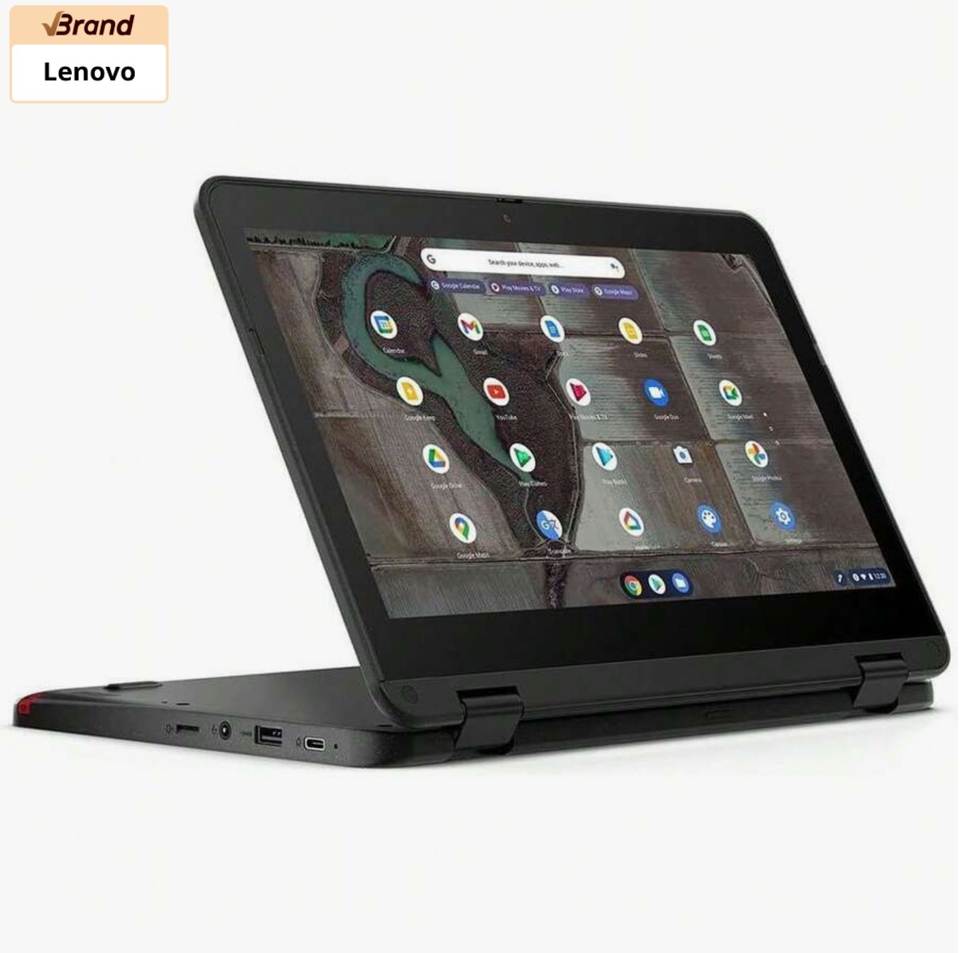 Chromebook Lenovo 2-en-1 reconditionné avec écran tactile, 4 Go de RAM et 32 Go de stockage