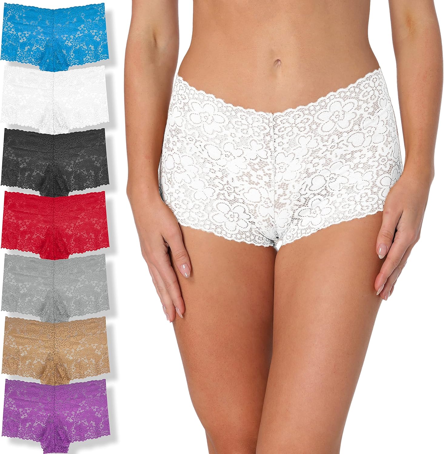 décontractée en dentelle et coton