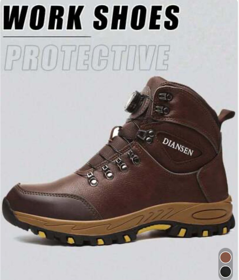 Chaussures de sécurité montantes marron DIANSEN