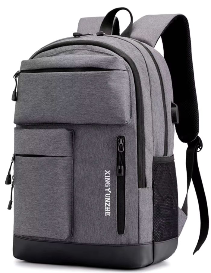 Sac à dos multifonction professionnel gris