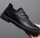 Chaussures Richelieu Derby Brogue pour homme, style britannique — miniature 3
