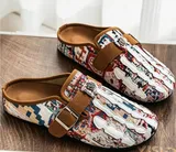 Mules à enfiler pour homme avec motif monogramme — miniature 4