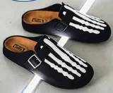 Mules à enfiler pour homme avec motif monogramme — miniature 3