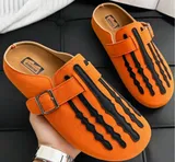 Mules à enfiler pour homme avec motif monogramme — miniature 2